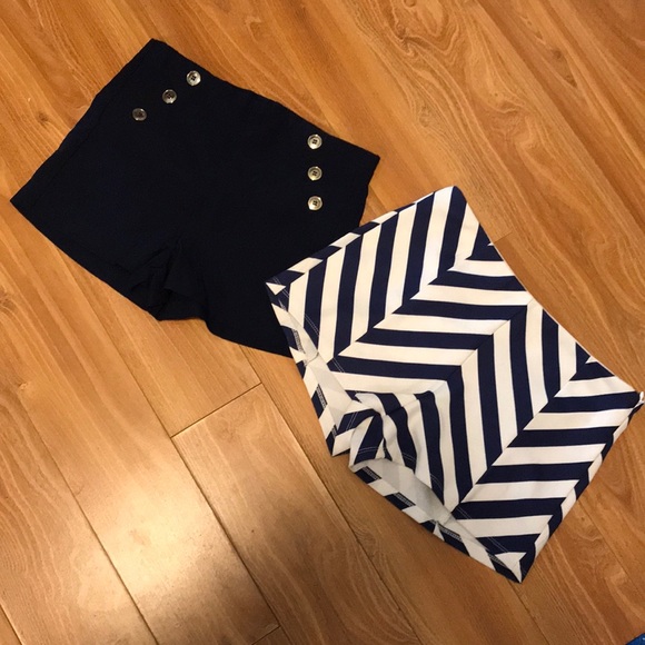 Vintage Pants - Vintage style nautical shorts sz medium